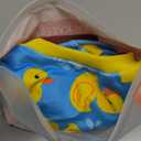 KYEESE Dog Pajamas Soft Doggie Jammies Pet Costume Dogs Clothes Velvet Pets Pjs Stretchy Pet Coat Dog Pajamas Small Sized Dogs Blue Floating Duck Pets Clothes Comfy Puppy Onesie, X-Large