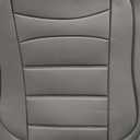 Car Seat Covers Fit for Honda Ridgeline 2006-2014 & 2025 2026: Luxury Leather Automotive Front Seat Covers, Truck Car Seat Protector(2PCS Front, Black)