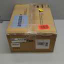 ZMISHIBO 52 Inch Ceiling Fan with Light, App&Remote Control, Flush Mount Low Profile, Dimmable 20W LED Light, Quiet Reversible Motor for Bedroom, Living Room, Apartment, Black