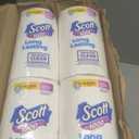 Scott 1000 Toilet Paper, 8 Rolls, Septic-Safe, 1-Ply Toilet Tissue