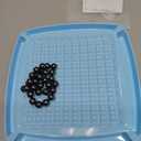 Magnetic Chess Game, Portable Magnetic Chess Game with Stones - 30 Stones, Fun Table Top Multiplayer Strategy Game. (30 Round Magnets)