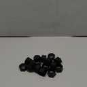 MIKKUPPA 20PCS Lug Nut Covers - Black 21 mm Inner Hex Plastic Wheel Bolt Dust Caps Auto Rims Nut Exterior Protection with Removal Clip