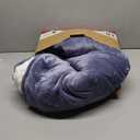 Electric Blanket Twin Size - Purple Heated Blanket 62X84in Double Sided Flannel Sherpa Heating Blanket with 5 Heat Settings & 10 Hours Auto-Off, Machine Washable, Grandma Gifts(Lavender Purple)