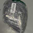 Short Curly Gray Synthetic Wigs for Women, Natural Layered Curly Wig, Lightweight, Heat Resistant, Perfect for Halloween Costume Use (Grey)