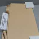 Wire Shelf Covers, 22"W x 12"D PVC Wire Rack Cover for Wire Shelving (5Pcs)