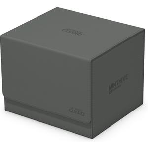 Ultimate Guard Minthive 30+, Deck Case for 30 Magnetic Card Cases, Perfect Storage for Graded Cards, Grey, Secure Closure & Snaplock Mechanism