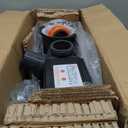LEO In/Above Ground Pool Pump High Flow Powerful Self Priming Pool Pump,Orange Red