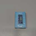 BORUIT EV20L LED Rechargeable Small EDC Flashlight with Green Beam,Pocket Keychain Flashlights with RGB Side Light,IP66 Waterproof,Clip & Tail Magnet for Outdoors Emergency Camping,Aluminum Black