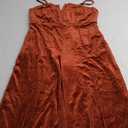 BLENCOT Sleeveless Velvet Jumpsuits For Women V Neck Spaghetti Straps Wide Leg Long Pants Dressy Rompers Winter Overalls S-XL (Large, Flamingo)