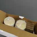 KTOB [50 pack] 16 oz Compostable Coffee Cups with Lids and Kraft Sleeves, Eco Friendly Disposable White Paper Cups Combo for Hot Beverage