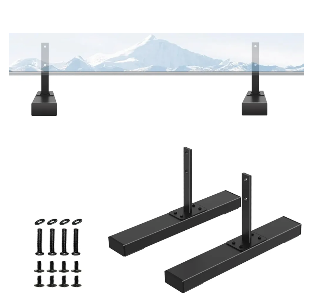 Metal TV Legs for Sony Bravia TV Legs Replacement Only Fit for Hole Distance of 40mm CentertoCenter Not Universal TV Stand Legs Replacement for Sony Please Check Hole Spacing and Model
