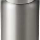 Vacuum Insulated Stainless Steel Water Bottle with Tea Infuser - Wide Mouth,BPA-Free, Leak- Proof,Keeps Cold 24H/ Hot 12H- Ideal for Travel,Office, Gym (17 Ounces)