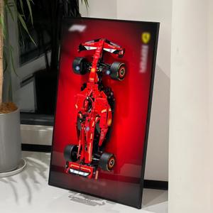 iLuane Display Wallboard for Lego Technic Ferrari Model Car Kit Building Set 42207, Adult Collectibles Wall Mount, Home or Office Dcor, Gradient Color (No Car Included) iLuane Display Wallboard for Lego Technic Ferrari Model Car Kit Building Set 42207, Adult Collectibles Wall Mount, Home or Office Dcor, Gradient Color (No Car Included)