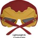 Sun-Staches Hulk, Thor, Iron Man or Captain America Costume Sunglasses