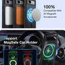 NO.1 Magnetic for Google Pixel 7a Case [Compatible with MagSafe][Anti-Fingerprint][Slim Fit][Military Shockproof] Translucent Matte Hard Back Pixel 7a 5G Phone Cover, Black