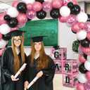 2026 Graduation Decorations, Graduation Decorations 2026 Pink Arch Kit Boxes With Letters 2026 Grad for Middle School High School College ect.