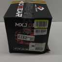 Youth Kids Dirt Bike Helmet for Boys & Girls, F001 Full Face Motorcycle Helmet for Off-Road ATV Street Riding Four Wheeler Mountain Bike with Goggles Gloves, DOT Approved(Glassy Blue Flame, Medium)