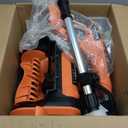 Cordless Snow Shovel, Electric Snow Shovel 12" Width 6.7" Depth Cleaning and 20ft Throwing Distance, 4 Ah 21V Battery Brushless Snow Mover with Adjustable Front Handle for Driveway, Steps, Patio