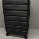 Wrangler 20" Hardside Spinner Carry-On Luggage, Black, 22-inch