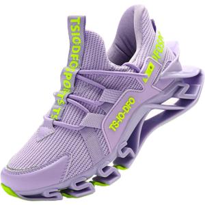 TSIODFO Women's Sneakers Athletic Running Walking Shoes (10, Purple)