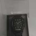 ULTIMAL Rugged Case with Band for Apple Watch Band 45mm,Compatible with Apple Watch Series 9/8/7 45mm,Military Grade Shockproof Bumper Cover for iWatch Tactical Band Men (Black, 45mm)