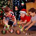 Christmas Party Favors Gifts 36 PCS Finger Lights Christmas Goodie Bag stuffers, Glow in the Dark Xmas Toys Bulk for Stocking Fillers Holiday Favors Prizes Classroom Rewards Xmas Party Supplies