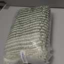 BSICPRO Large Bathroom Rugs, Bath Mat Rug for Bathroom Non Slip 24 x 36 Inches Water Absorbent Chenille Bathroom Floor Mats Machine Washable (Sage and Cream)