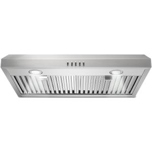 SNDOAS Range Hood 30 inch Under Cabinet,Stainless Steel Ducted/Ductless Range Hood 30 inch,3 Venting Ways Stove Hood,700 CFM Kitchen Vent Hood with 3 Speed Exhaust Fan,Push Button Control