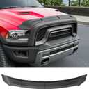 powoq Hood Protector Compatible with 2009-2018 Dodge RAM 1500 Deflector Upgraded TPE Shield Hood Deflector Replacement for 2009-2018 Dodge RAM 1500 Accessories