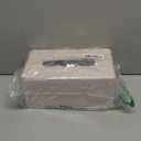 Sumnacon Rectangular Linen Tissue Box Cover - Stylish Tissue Box Holder with Magnetic Bottom, Decorative Tissue Box for Bathroom Toilet Vanity Night Stand Table Countertop Office, Beige Linen Texture (Medium, Beige With Rose Gold Trim)