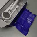 Filter Showerhead Born From Koreas Beauty Heritage  Pure Carbon Filters for Softer Skin & Smoother Hair | Eco Hose 2M (79in) l 6 Month Advanced Filtration Set (AJ8200MC-ECO-6MO-SLV)