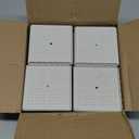 shouwuhho Furniture Risers, 16 Pack Bed Risers with Non-Slip Grip and Heavy Duty Support, 1 Inch 2 Inch 3 Inch 4 Inch Height Lift for Couch, Sofa, Table, Desk, Chair, Refrigerator - White, 1 Inch