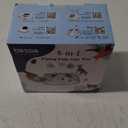 ORSDA Cat Toys for Indoor Cats, 5 in 1 Interactive Automatic Kitten Toys Rechargeable Electric Hide and Seek, Moving Feather, Whack-A-Mole, Spin Flying Teaser Wand Exercise Kicker, Gifts for Cat