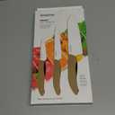 Kyocera Advanced Ceramics  Revolution Series 3-Piece Ceramic Knife Set: Includes 6-inch Chef's Knife; 5-inch Micro Serrated Knife; and 3-inch Paring Knife; Black Handles with White Blades