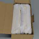 Egofine 5x7 Picture Frames Set of 4, Made of Solid Wood Covered by Plexiglass 3.5x5 and 4x6 with Mat or 5x7 without Mat, for Table Top Display and Wall Mounting Photo Frame Oak Wood