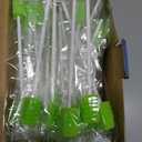 Dental Swabs Unflavored Swabsticks-Oral Cavity Cleaning Mouth Swab, Tooth Shaped, Untreated Unflavored, Box of 150 Counts (Fruit Green)