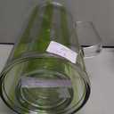 Green Striped Pitcher With 2 Cups 2.5qt