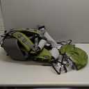 besrey Baby Backpack Carrier, Toddler Hiking Backpack with Safety 3-Height Seat, Adjustable Straps&Waist Belt, Foldable Frame Lightweight Large Capacity Child Carrier for Hiking (Army Green)