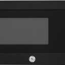 GE Countertop Microwave Oven, Compact 0.7 Cubic Ft., 700-watt Capacity, 6 Auto Cooking Settings, Child-Lock Technology, Kitchen Essentials for the Countertop, Dorm Room or Apartment, Black