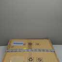 Gold K9 Crystal Chandelier,23.6 inch Modern Kitchen and Dining Light Fixture 2-Tiers Round Raindrop Chandeliers Adjustable Flush Mount Pendant Ceiling Light Fixture for Living Room Foyer Entryway