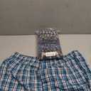 JupiterSecret Men's Underwear Woven Boxers for Men Pack Cotton Boxer Shorts Elastic Waistband, 4XL