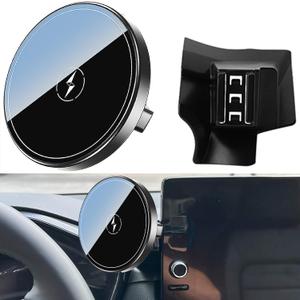 15W Magnetic Wireless Charging Car Mount Exclusive Snap-On Holder for Honda CR-V 2026-2023 Accessories Dedicated Phone Stand Compatible with MagSafe for iPhone 12-17 Series