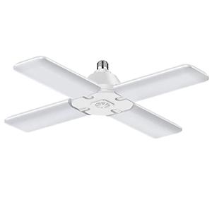 Feit Electric LED Garage Light, Multiple Adjustable Panels, E26 Base, Ideal for Garage, Workshop, Shed, 25,000-Hour Lifetime