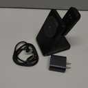 3 in 1 Magnetic Charging Station, 15W Fast Wireless Charger Compatible with MagSafe Charger Stand for iPhone 17 16 15 14 13 12, Apple Watch Charger & AirPods, Foldable Travel Charging Dock, Black