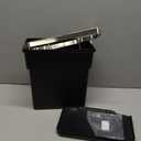 simplehuman 10 Liter / 2.6 Gallon In-Cabinet Trash Can Heavy-Duty Steel Frame, Black