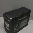 CiBest Mini Projector, Upgraded Full HD 1080P Support Video Projector, Portable Small Movie Projector, Compatible with iOS/Android/Windows/TV Stick/Box/USB/HDMI