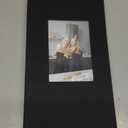 Popotop Photo Album 4x6-300 Photos Linen Cover Photo Books with 300 Horizontal Pockets,Slip-in Picture Albums for Family Wedding Anniversary Baby Vacation Pictures (Black)