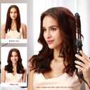 Prizm 1.25inch/32mm Automatic Curling Iron for Big Curler, Rotating Curling Wand Up to 450F, LCD Display, Auto-Shut Off & Dual Voltage, Negative Ion