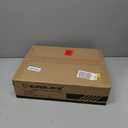 SUPERJARE Nightstand with Charging Station, Bed Side Table with Adjustable Fabric Drawer, Night Stand for Bedroom, 3-Tier Storage End Table, for Living Room, Rustic Brown and Black (M (11.8"D x 15.7"W x 23.4"H))