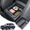 Center Console Tray Compatible with Subaru Forester 2025 2026 Interior Armrest Insert Storage Box Organizer, Easy Removal Accessories